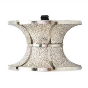 Durable Vacuum Brazed Diamond Router Bit For Grinding Stone Material