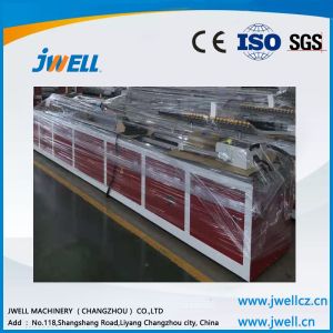 Floor PE Wpc Extruder Machine , Wpc Board Making Machine Excellent Water