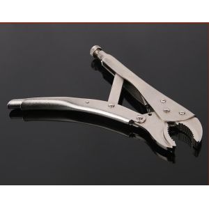 KM High Grade Round Nose Vise Grip Pliers