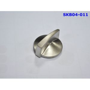 Nickel Electroplate Oven Control Knob , Oven Temperature Knob For Gas Cooker