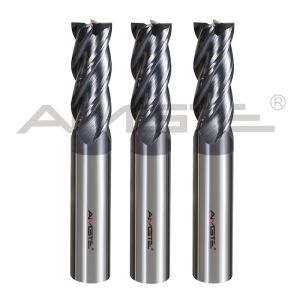 H6 12mm Carbide End Mill 0.8μm 0.6μm CNC Carbide End Mill For General Steel