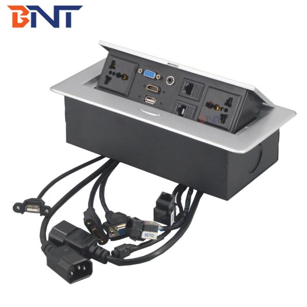Quality high quality available customized various modular for conference system media desktop socket box wholesale