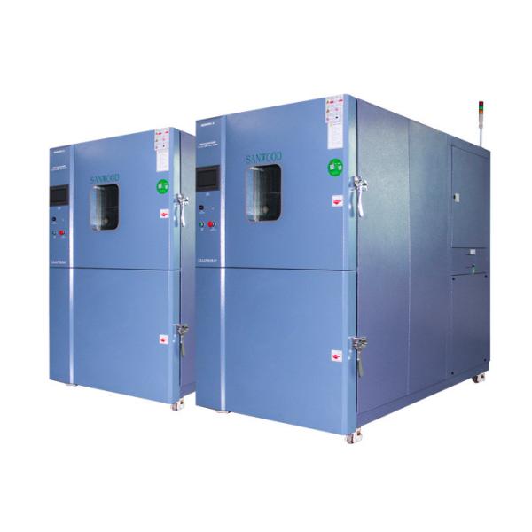 2 Zone Basket Type Thermal Shock Test Chamber With LCD Controller Bock