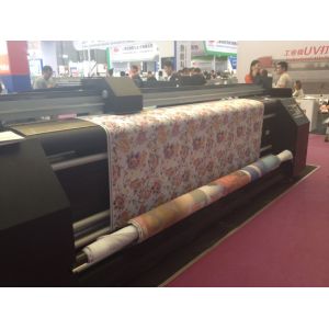 Roll To Roll Sublimation Printing Machine / Dye Sublimation Printers For 100% Polyester