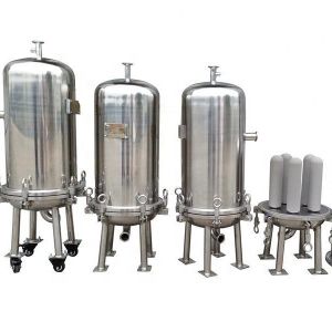 SUS316L Stainless Steel Microporous Membrane Filter Housing for Liquid