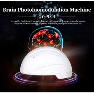 Power 15W Brain Photobiomodulation Devices Light Therapy Helmet For Stroke