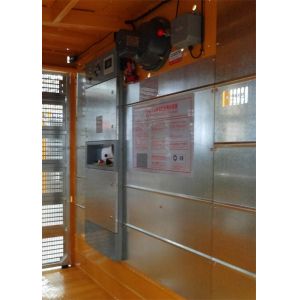 1 Ton Payload Rack And Pinion Elevator KP - B02 For Passenger And Materal