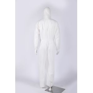 Disposable color isolation suit pp elastic cuffs work clothes for construct