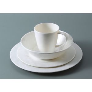 BPA Free Round Melamine Dinner Set Unbreakable For 1