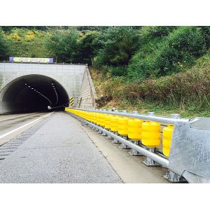 10 Years Lifetime HDG Highway Roller Barrier for Highway Construction