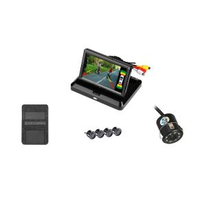 Night Vision Car Parking Sensor System Desktop Type 500cd/m2 Brightness