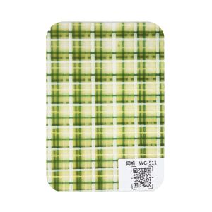 Multi Colors Grid Pattern Acrylic Plaid Sheets 15mm Thickness