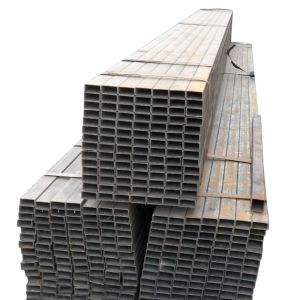 Non-oiled 50x50 150x150 Mild Black Carbon Steel Welded Hollow Square Rectangular