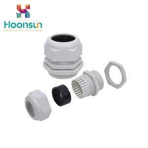 LED Lamp Nylon Cable Gland With High Temp Resistance ROHS Certificate