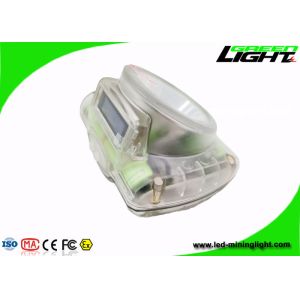 GLC-6S 348lum 4.2W LED Miners Cap Lamp Transparent 6.8Ah Panasonic Battery
