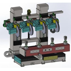 Robotic CNC Automatic Buffing Metal Bench Polishing Machine For Sanitary Ware