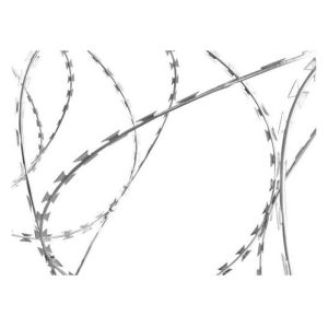 Defensive Barrier Constantine Wire CBT60 CBT65 Concertina Coil Fencing