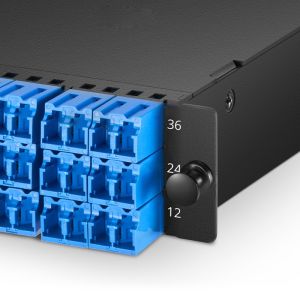 3MT18LC2SMFA 3 MTP To 18 LC 12 Port Fiber Termination Box 36 Fibers OS2 Single