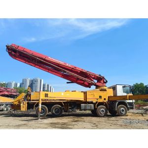 Refurbished Putzmeister Concrete Pump 38m 46m 49m 56m with Benz Chassis and