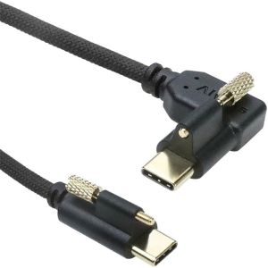 Alvin's Locking USB C Cable for Blackmagic 4K G2 3.3ft 10Gbps