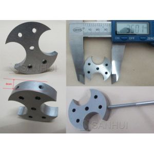 Deep Processing 99.95% Molybdenum Machined Parts Customized Mo Parts