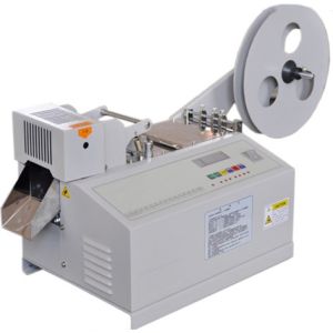 hotter selling freeing automatic ribbon weaving cutting machine(cold cutter) LM