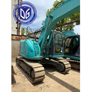 Flexible Sk125SR Used Kobelco Excavator 12.5 Ton Powerful Versatile For
