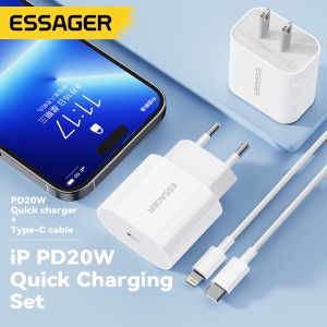 ESSAGER ES-CD30 Original Iphone Charger And Cable PD 20W USB C