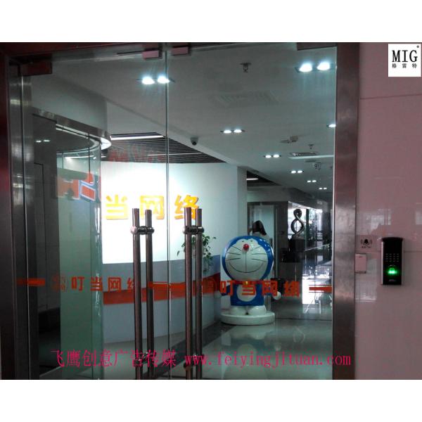 Quality corperation enterprise  mascots brand image statue  in props and oddities door gate exhibition decoration wholesale