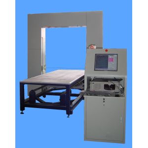 Computerized Five Wheel PU Foam Cutting Machine Complex Pillow Shape 8.5kw