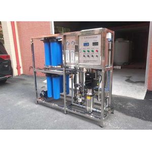 ISO CE Approved Reverse Osmosis Water Treatment Plant With UPVC Filter