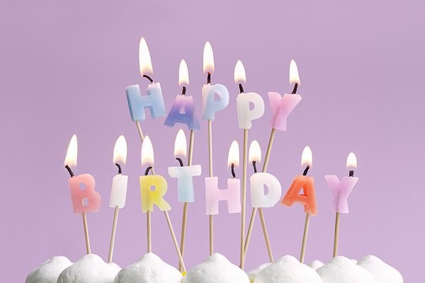 Quality Beautiful Color Happy Birthday Candle Letters , Custom Alphabet Candles For Cakes wholesale