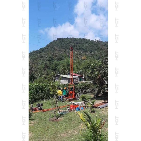 Quality 150 meter drilling, geophysic survey drilling machine with SPT and percussion drilling function wholesale