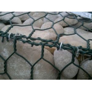 2X1X1m Hexagonal PVC Coated Gabion /Gabions Box Price16.28$/PC (XM-45)