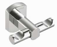 China 51411 robe hook bathroom accessory brass chrome finish towel bar paper holder soap dish on sale