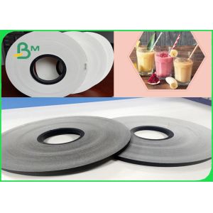 Width 250cm Heatable Degradable 60gsm Black Color Straw Paper For Beverage
