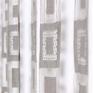 Warp knitting ODM fringes trimmings tassels string curtain tape for home