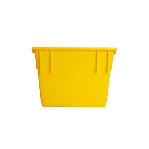 Foldable PP Storage Box Stackable Classic Office Organizer Plastic Tool Crate