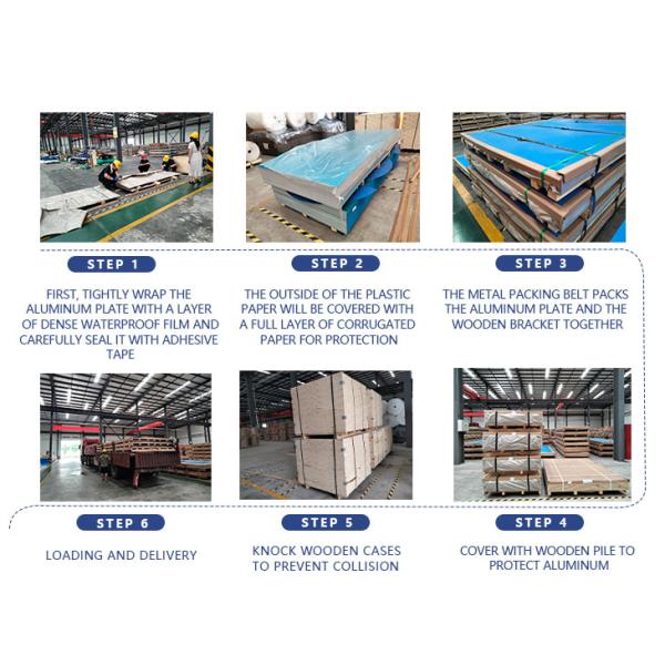 6061 Aluminium Sheet Metal Surface Mill Finish Surface In Stock