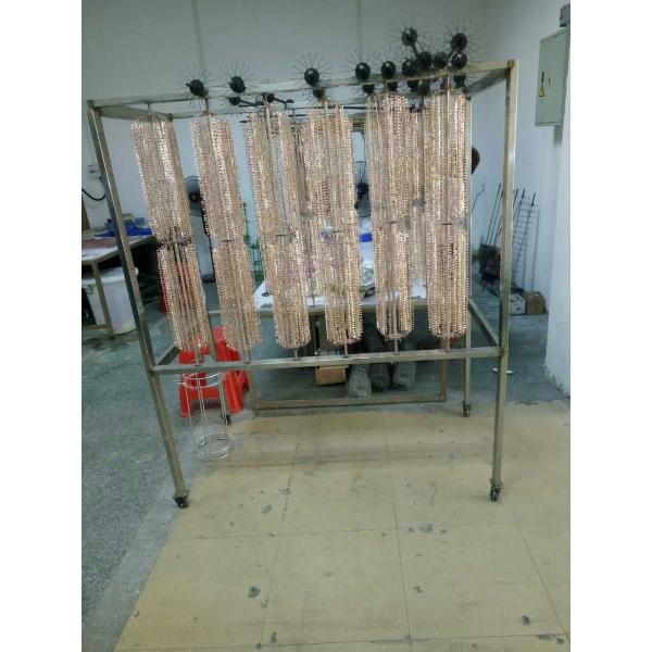 Touch Screen PVD Vacuum Coating Machine For Vehicle Wheel