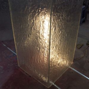 Winter Window Decoration Artificial Transparent Resin Ice Cube