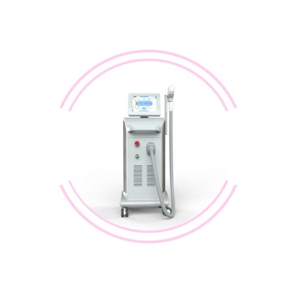 808nm diode laser epilation machine with permanent hair removal laser handle