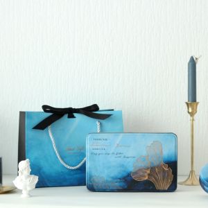 Ultraportable Wedding Printed Tin Boxes Multipurpose Rustproof