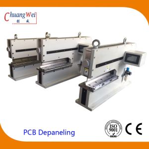 PCBA Depanel PCB Depaneling Pneumatic Alminum Two Linear Blade Stress-Free PCB