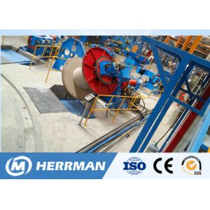 100m/Min Drum Twister Extrusion Lay Up Machine With Caterpiller For Telephone