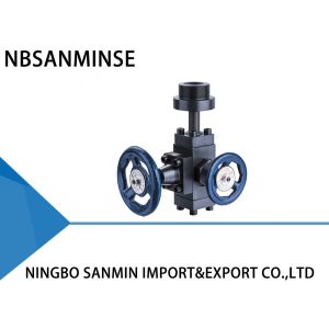 Balance Miter Valve Type 20mm Stop Valve For Hydraulic Bladder Accumulator