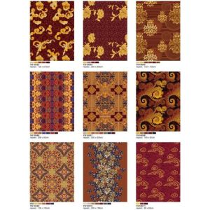 Simple Cloud Totem pattern print nylon floor carpet