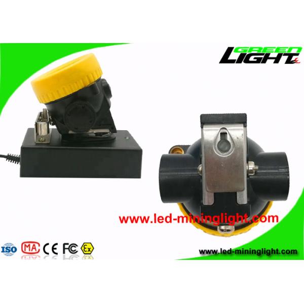 2.2Ah Portable Rechargeable LED Headlamp PC + ABS Material High Safety