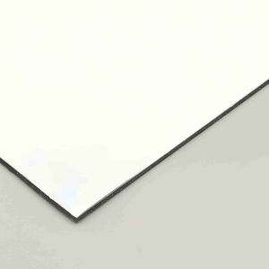 Uvproof White Durable PVDF Aluminum Composite Panel With Fluorocarbon Cladding