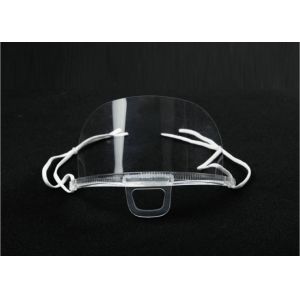 Fast Food Smile Anti Fog Clear Face Mask With Earloop for Hotel Restaurant